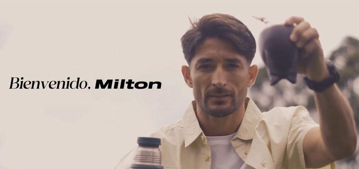 Milton Casco se fue al fútbol colombiano