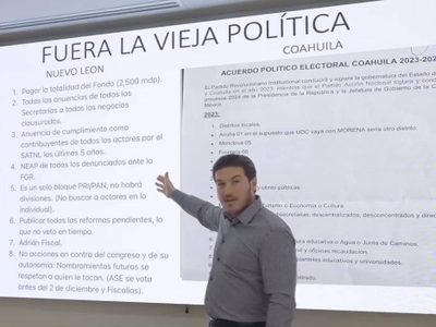 Samuel García exhibe presuntas presiones del PRI y PAN; estrena serie “Fuera la vieja política”