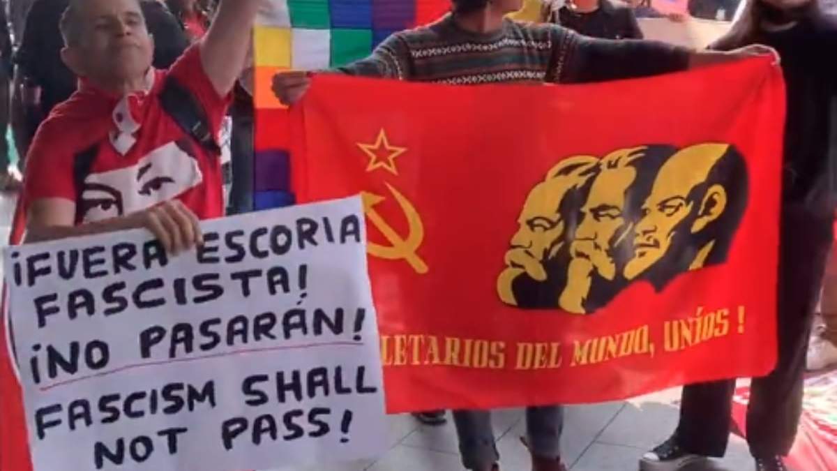 La protesta en Santa Fe