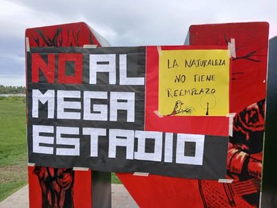 Polémica en Neuquén: vecinos se plantan contra el Estadio Arena en la Isla 132
