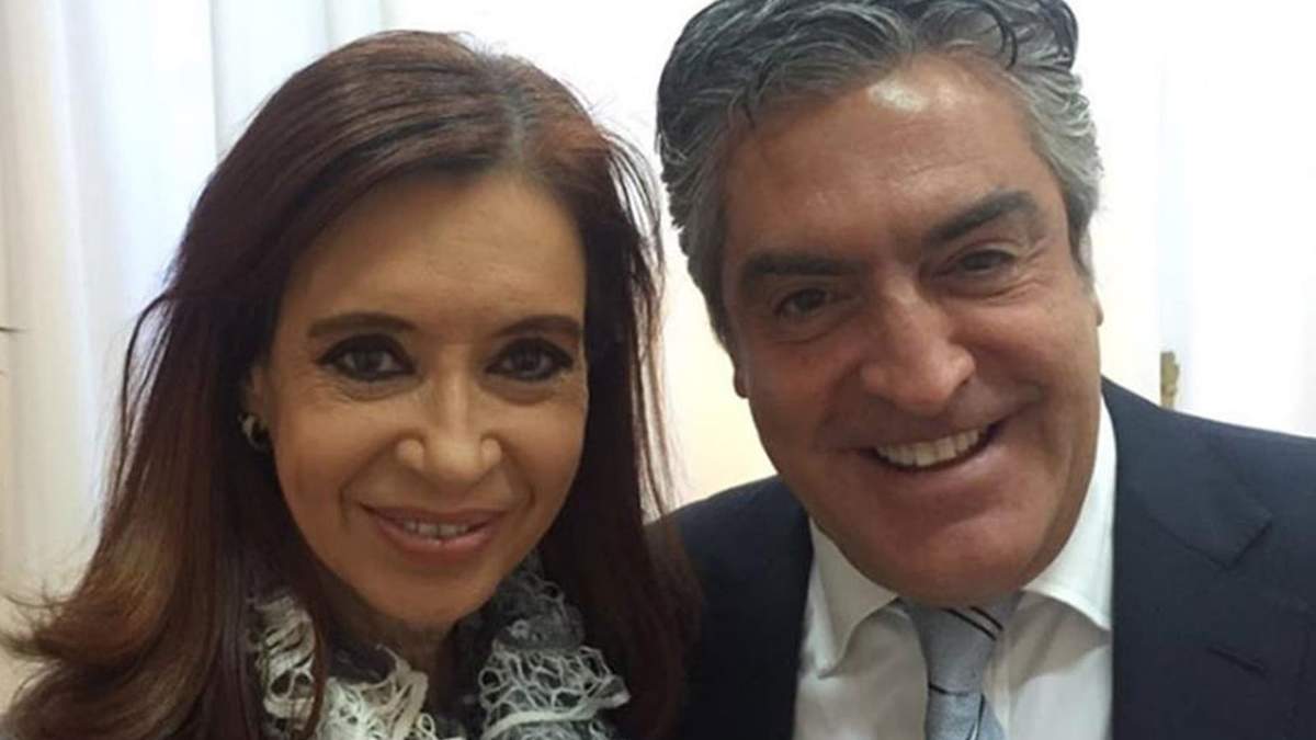Gregorio Dalbón y Cristina Kirchner. Fuente. (Twitter)