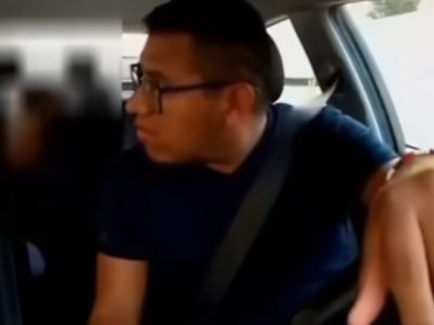 Conductor de Uber rechaza llevar a un niño solo y regaña a la mamá (Video)