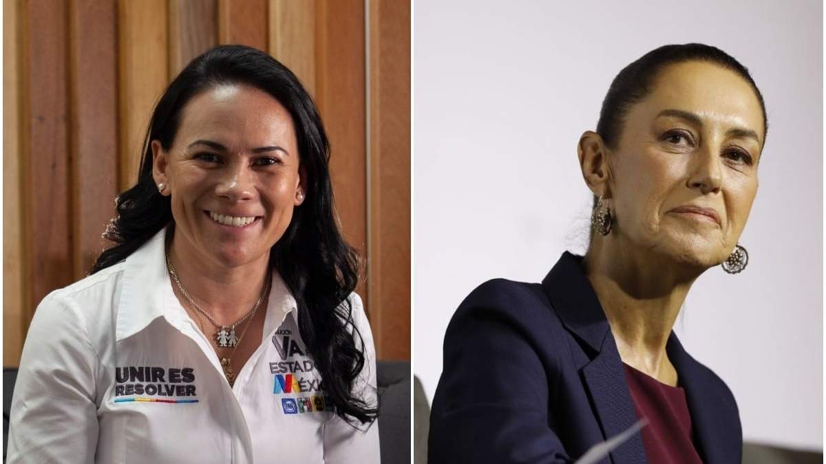 Alejandra del Moral y Claudia Sheinbaum