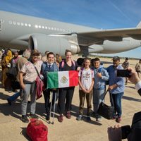 Llegan a España 72 personas evacuadas de Sudán; entre ellas cinco mexicanos