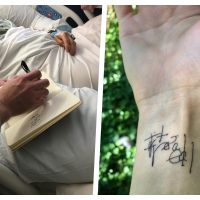 “Es real”, escribe mujer señalando al cielo luego de ser resucitada; la historia se vuelve viral