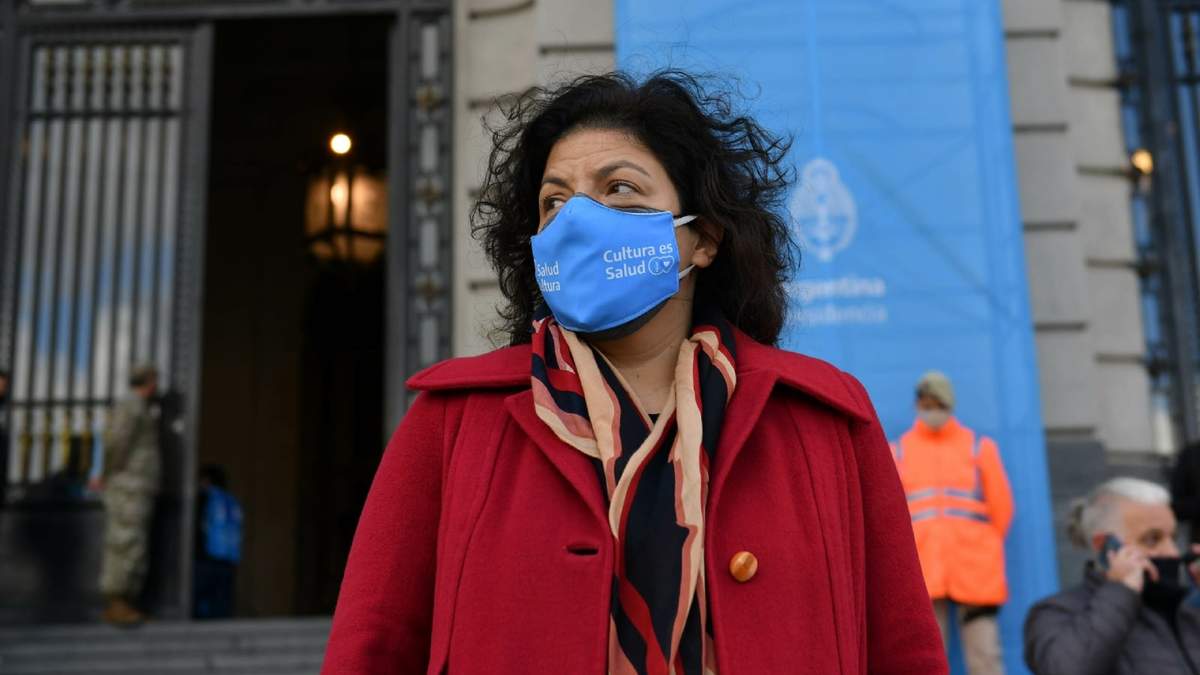 Carla Vizzotti, ministra de Salud. Fuente: (Twitter)