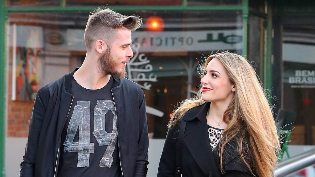 Edurne y David De Gea. Fuente: (Twitter)