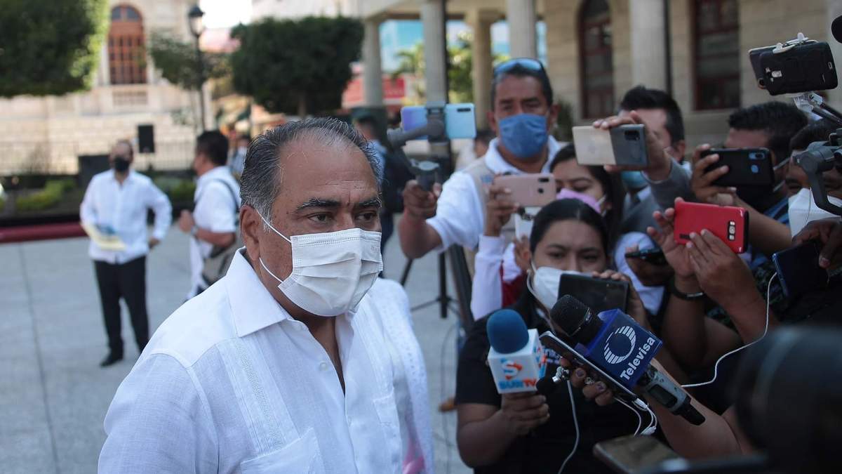El gobernador de Guerrero, Héctor Astudillo