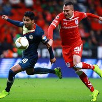 Con golazo en compensación, Toluca rescata empate ante América en la ida de los cuartos (Video)
