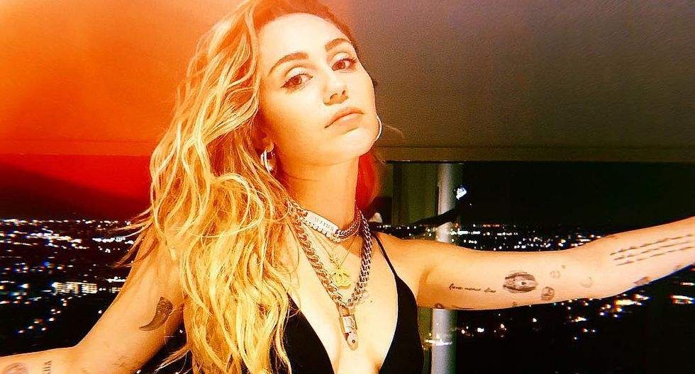 Miley Cyrus. Fuente: (Instagram)