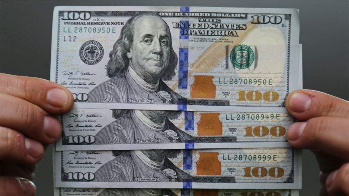 Dólar. Fuente: (Twitter)