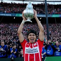 Erick Gutiérrez anotó gol en la final de Copa de Países Bajos y se corona campeón con el PSV