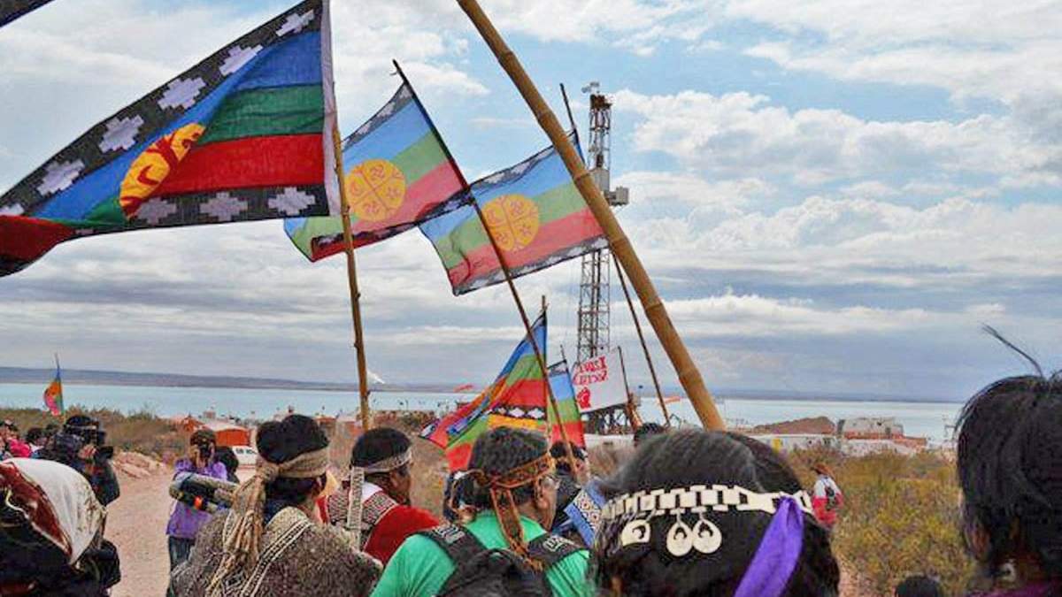 Piden relevan las comunidades mapuche de Vaca Muerta. Fuente: (Twitter)
