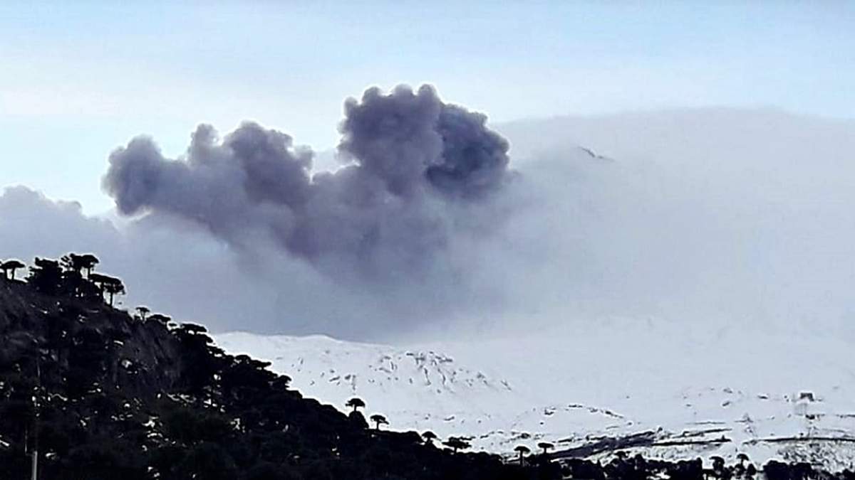 Volcán Copahue. Fuente: (Twitter)