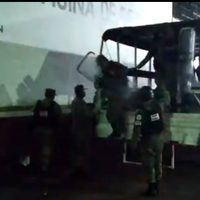 Migrantes se amotinan en estación del INM en Tapachula y se fugan 14