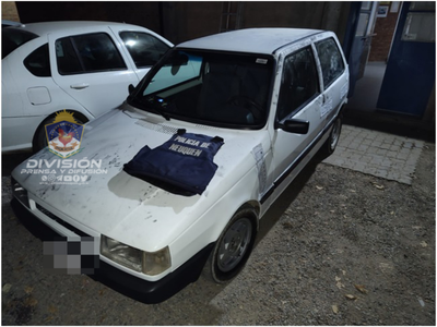 Robó un vehículo y fue detenido en el barrio Valentina Sur