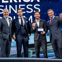 Messi, en el America Business Forum: “Salir campeón del Mundo fue especial”