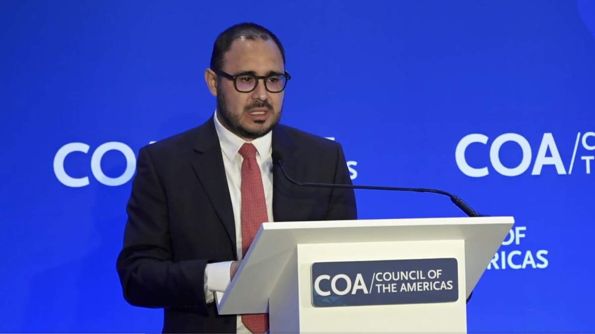 Rodrigo Mariscal en la conferencia
