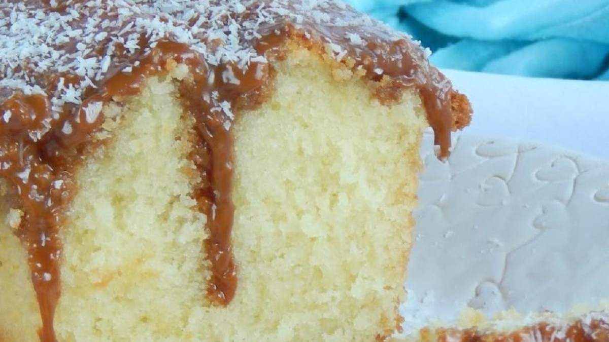 Budín de dulce de leche. Fuente: (Instagram)