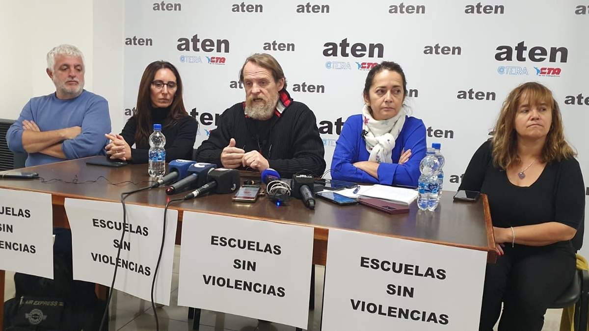 Marcelo Guagliardo, secretario general de ATEN. Fuente: (Facebook)