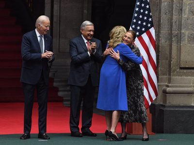 Estos son los 6 puntos del mensaje conjunto de Jill Biden y Gutiérrez Müller en Palacio Nacional