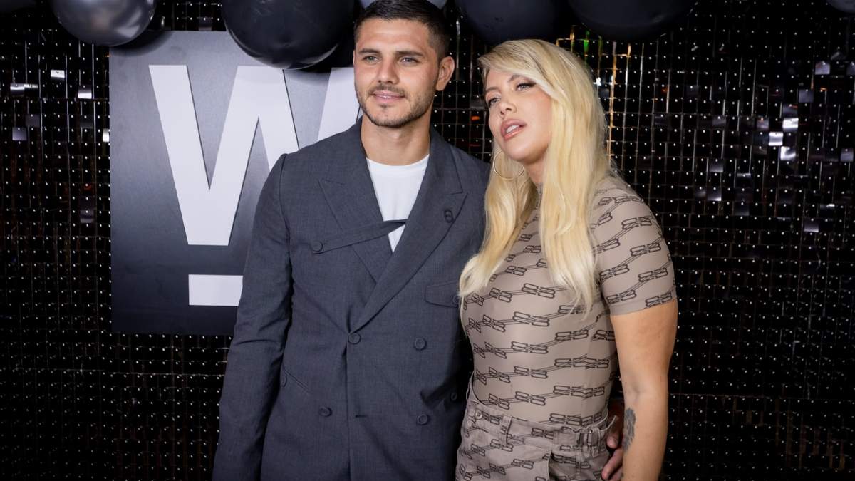 Mauro Icardi y Wanda Nara. Fuente: (Instagram)