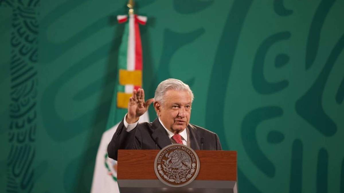 El presidente López Obrador