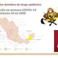 Campeche, primer estado en aparecer en semáforo amarillo
