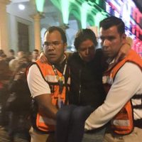 Cae pirotecnia sobre asistentes al Grito de Independencia en Xalapa (Video)