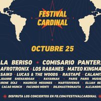 Comisario Pantera, Erik Canales y Los Chotgun representarán a México en Festival Cardinal