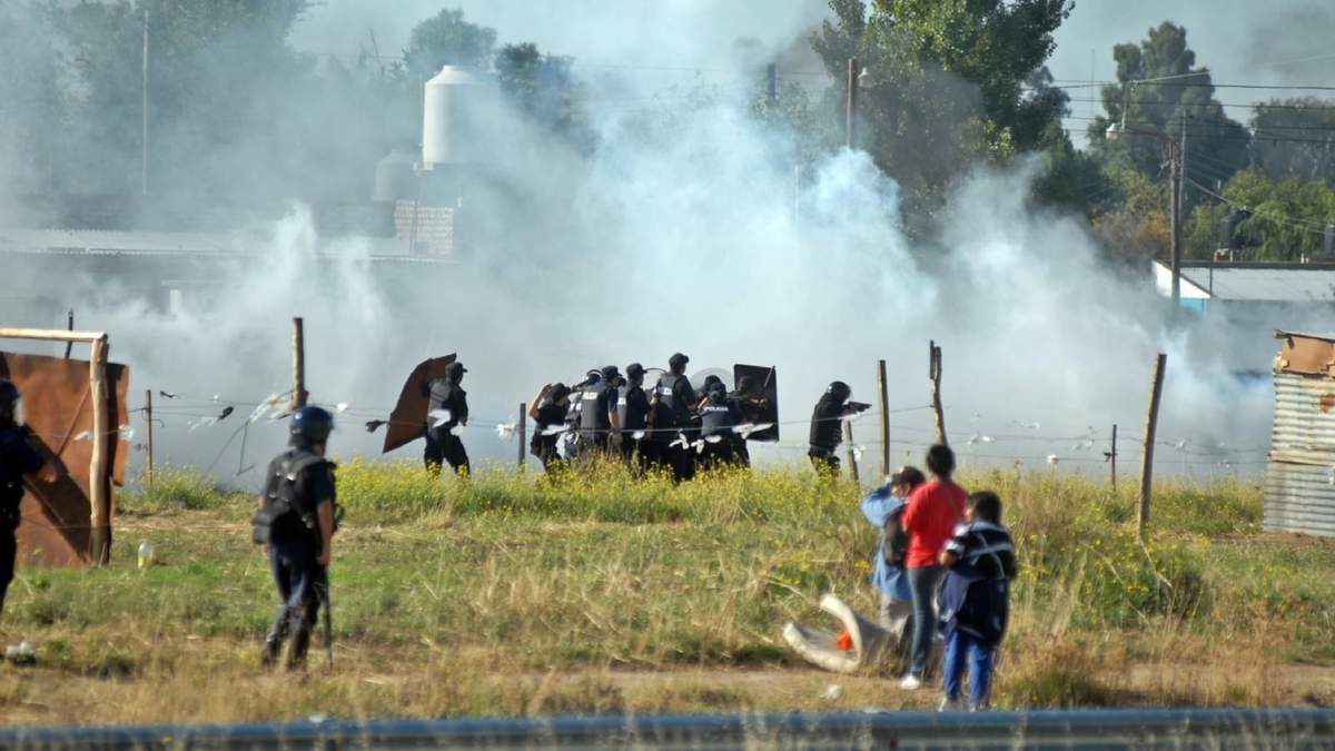 El gobierno bonaerense pidió que el desalojo de Guernica se lleve a cabo "sin daños colaterales". Fuente: (Twitter)