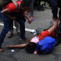 Operativo policiaco-militar frena caravana migrante en Chiapas
