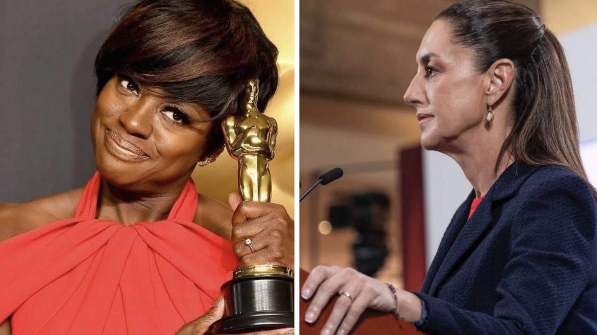 Viola Davis publicó en sus redes una imagen de la mandataria mexicana Claudia Sheinbaum