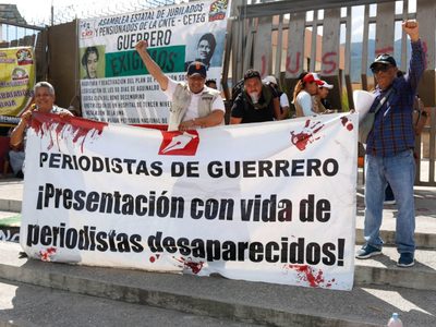 México, “tristemente” el país con mayor número de periodistas desaparecidos: RSF
