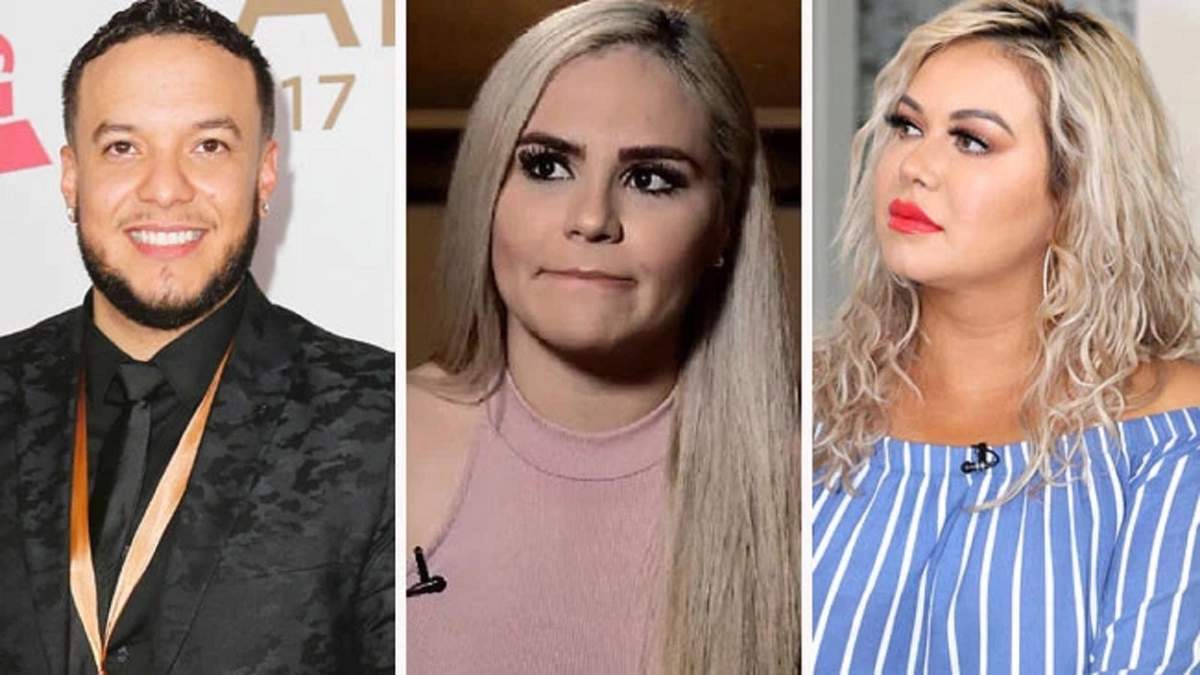 Lorenzo Méndez, Claudia Galván y Chiquis Rivera. Fuente: (Twitter)