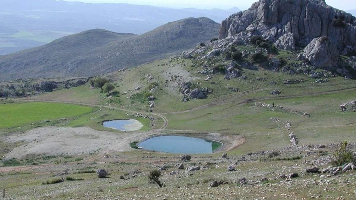 Macizo kárstico de Sierra Gorda en la Provincia de Granada