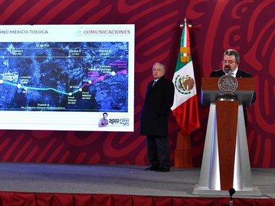 En diciembre de 2023 vamos a estar subiéndonos a ese tren: AMLO sobre el Interurbano México-Toluca