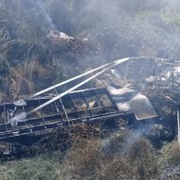 Se desploma avioneta en Huixtla, Chiapas