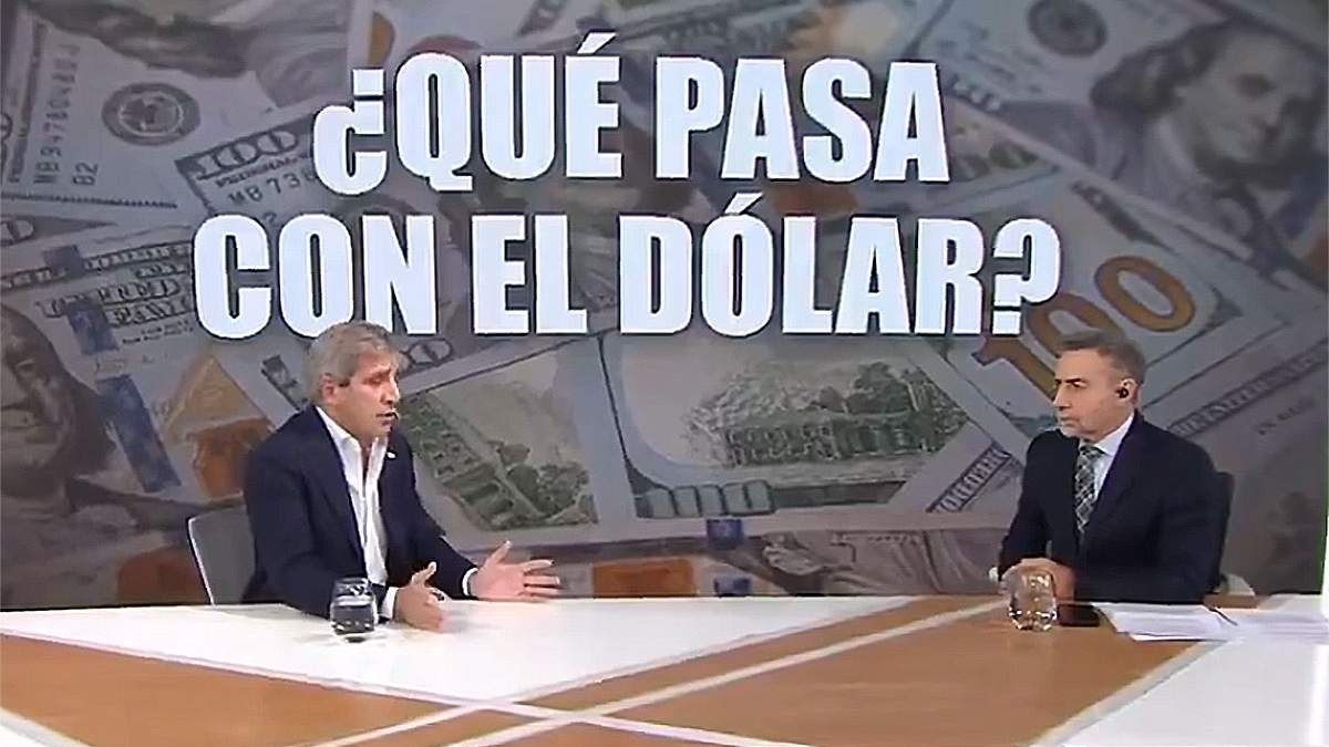 Luis Caputo entrevistado por Majul en La Nación+