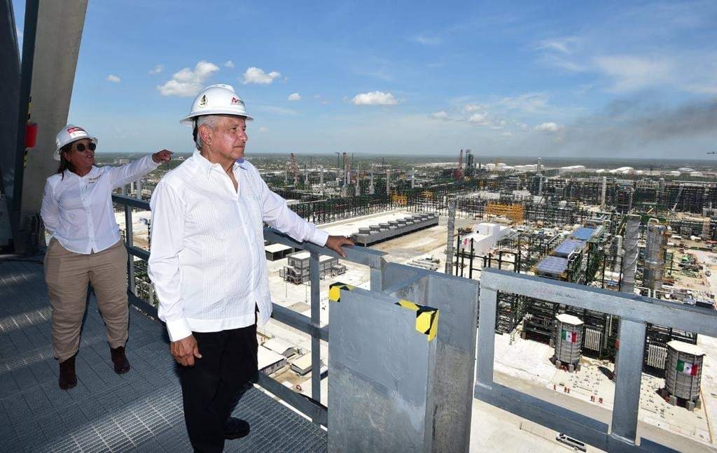 Inauguración de la Refinería Olmeca