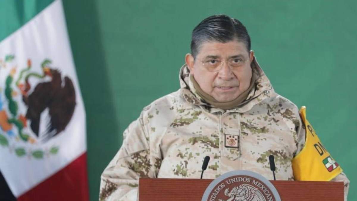 El titular de la Sedena, Luis Cresencio Sandoval