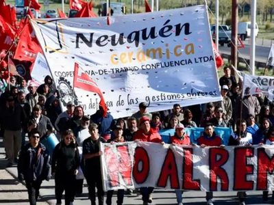 Nueva medida de fuerza de Cerámica Neuquén: habrá corte de ruta durante el feriado de Semana Santa