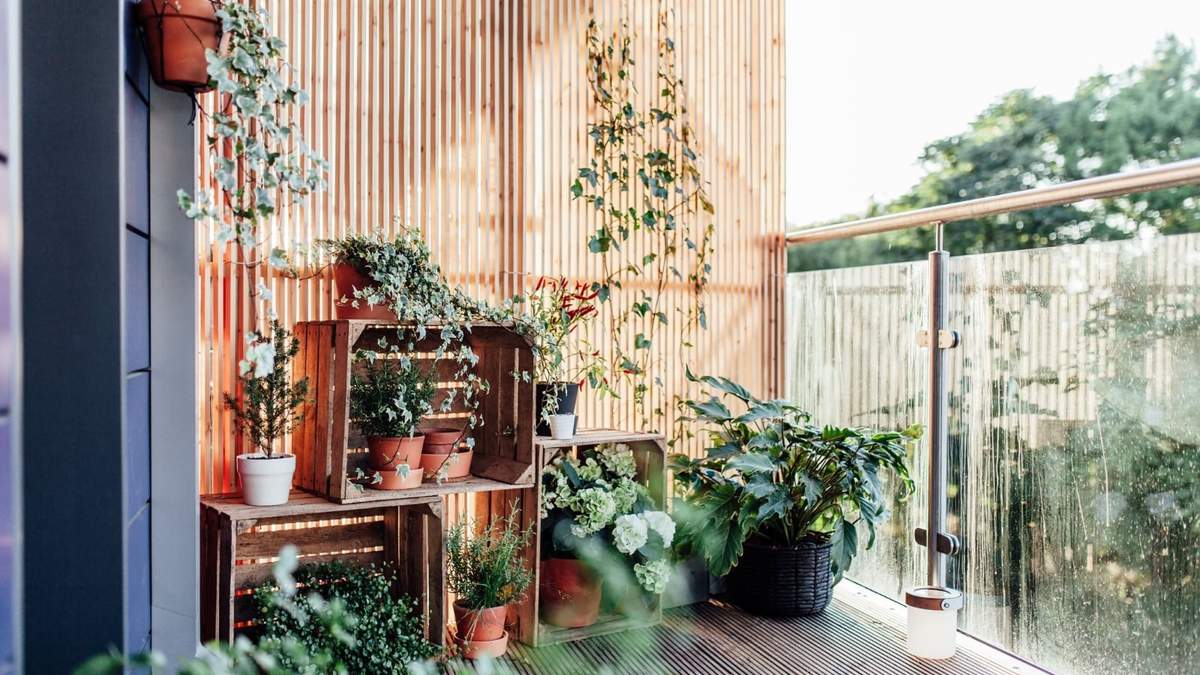Jardinería en el balcón. Fuente: (Instagram)