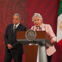'Me quieren confrontar con feministas”: AMLO; hay machismo: Sánchez Cordero