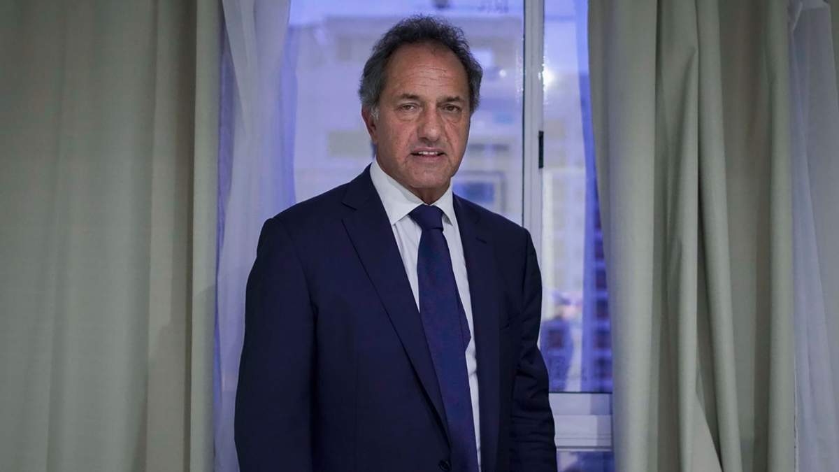 Daniel Scioli se reunió con Sergio Lanziani (Fuente: Twitter)