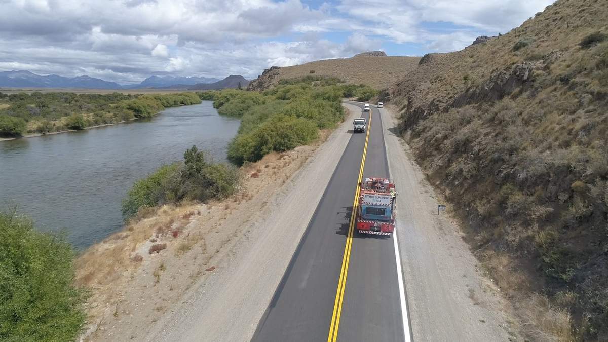 Ruta Nacional 237. Fuente: (Twitter)