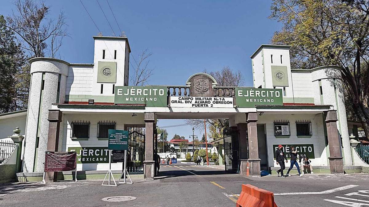 Campo Militar 1. Reclusión para el subteniente Tadeo Hernández