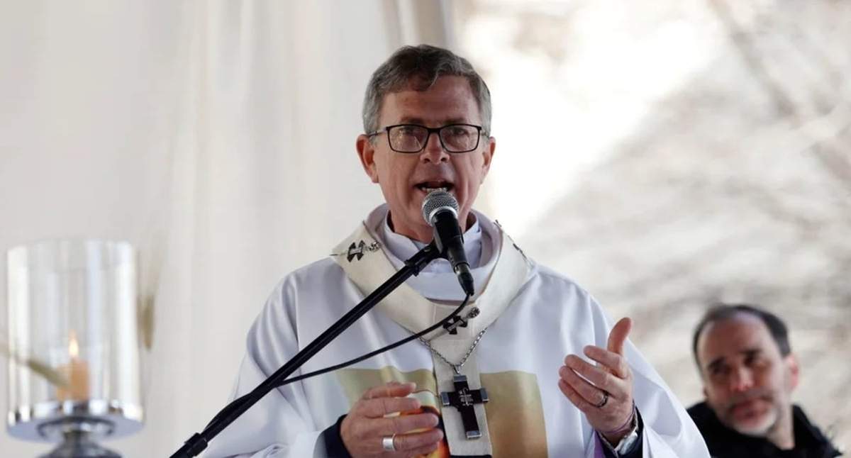 Jorge Ignacio García Cuerva, dio hoy un discurso por el Día de San Cayetano