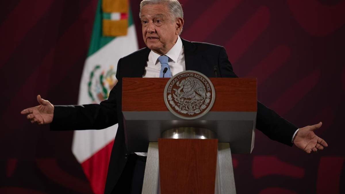 El presidente en Palacio Nacional