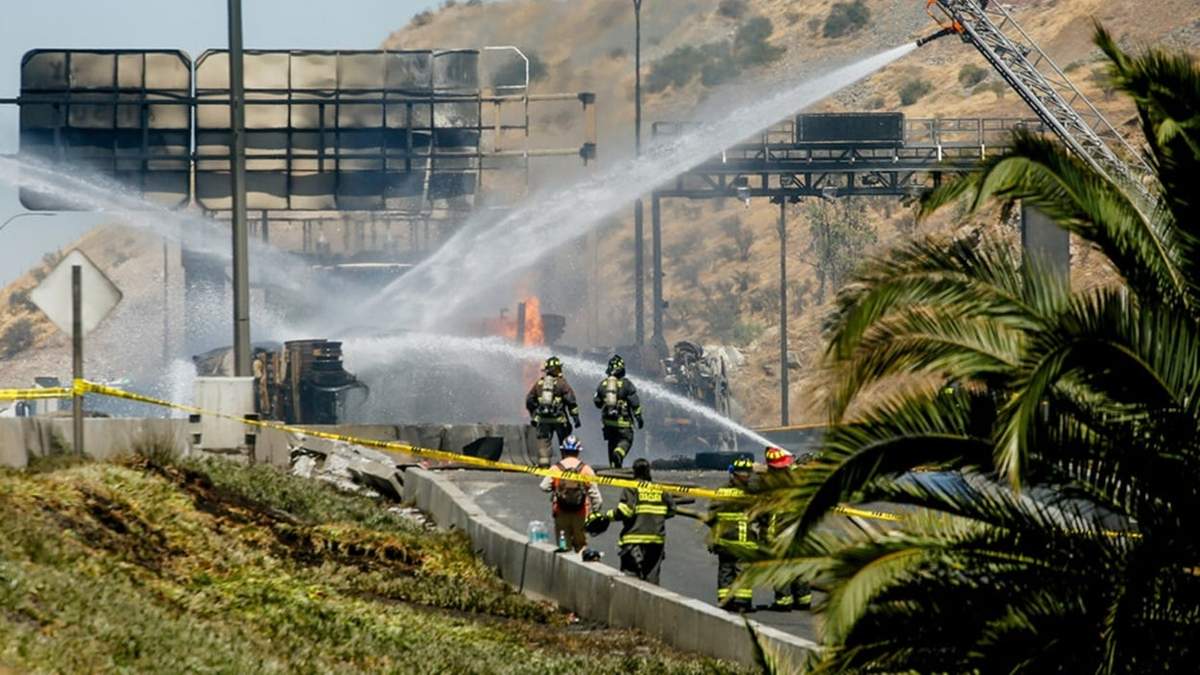 Así fue la impresionante explosión que dejó cuatro muertos en Chile